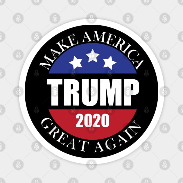 Trump 2020 Make America Great Again Magnet by G! Zone